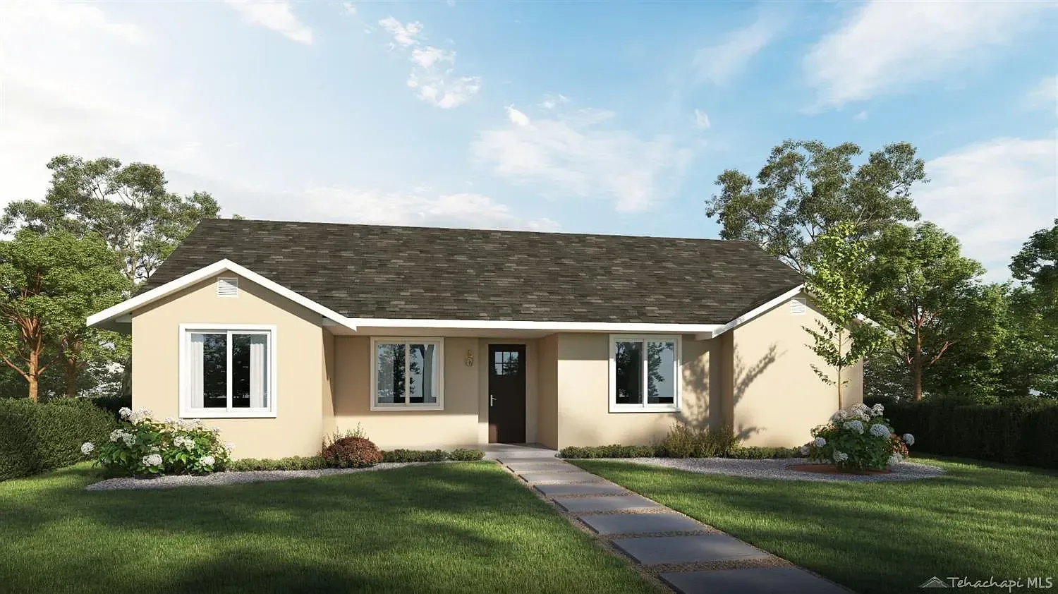 Sunrise View Residence: exterior rendering (artist rendering)