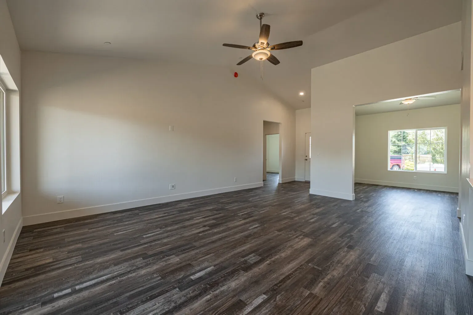 Sunset Retreat Model: Living room