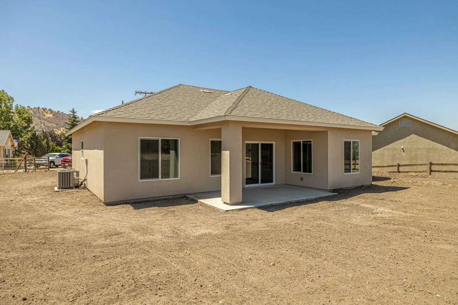Sunset Retreat Model: Rear exterior