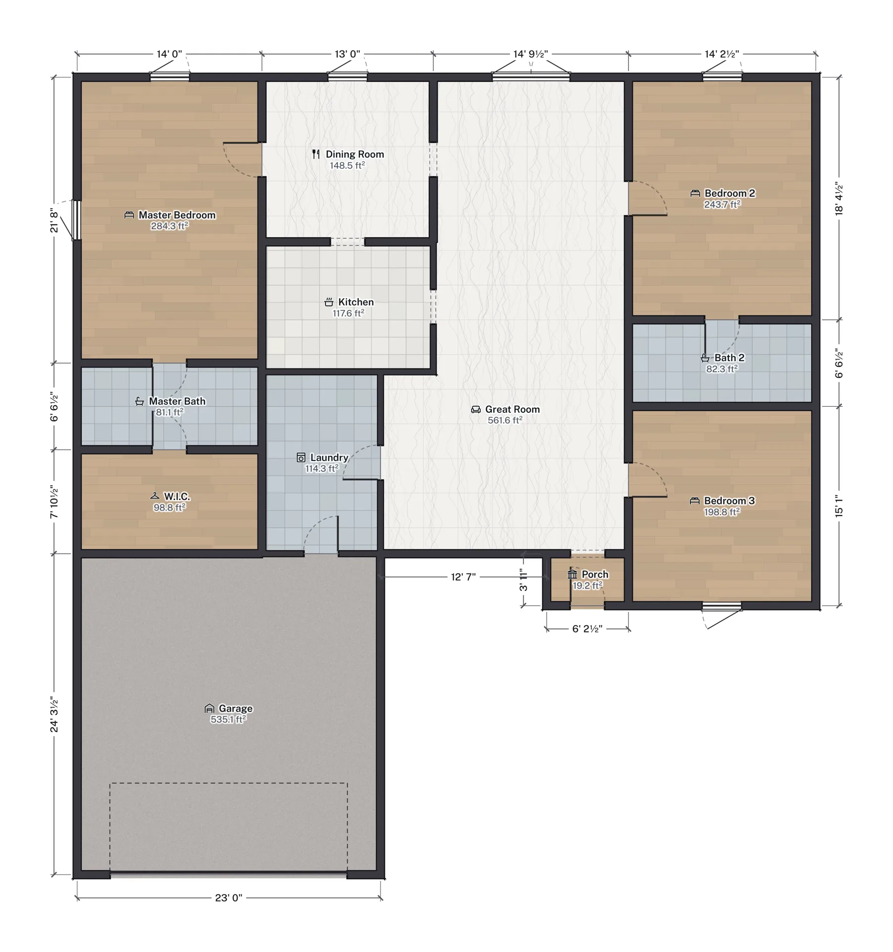 Enchanted Haven floor plan