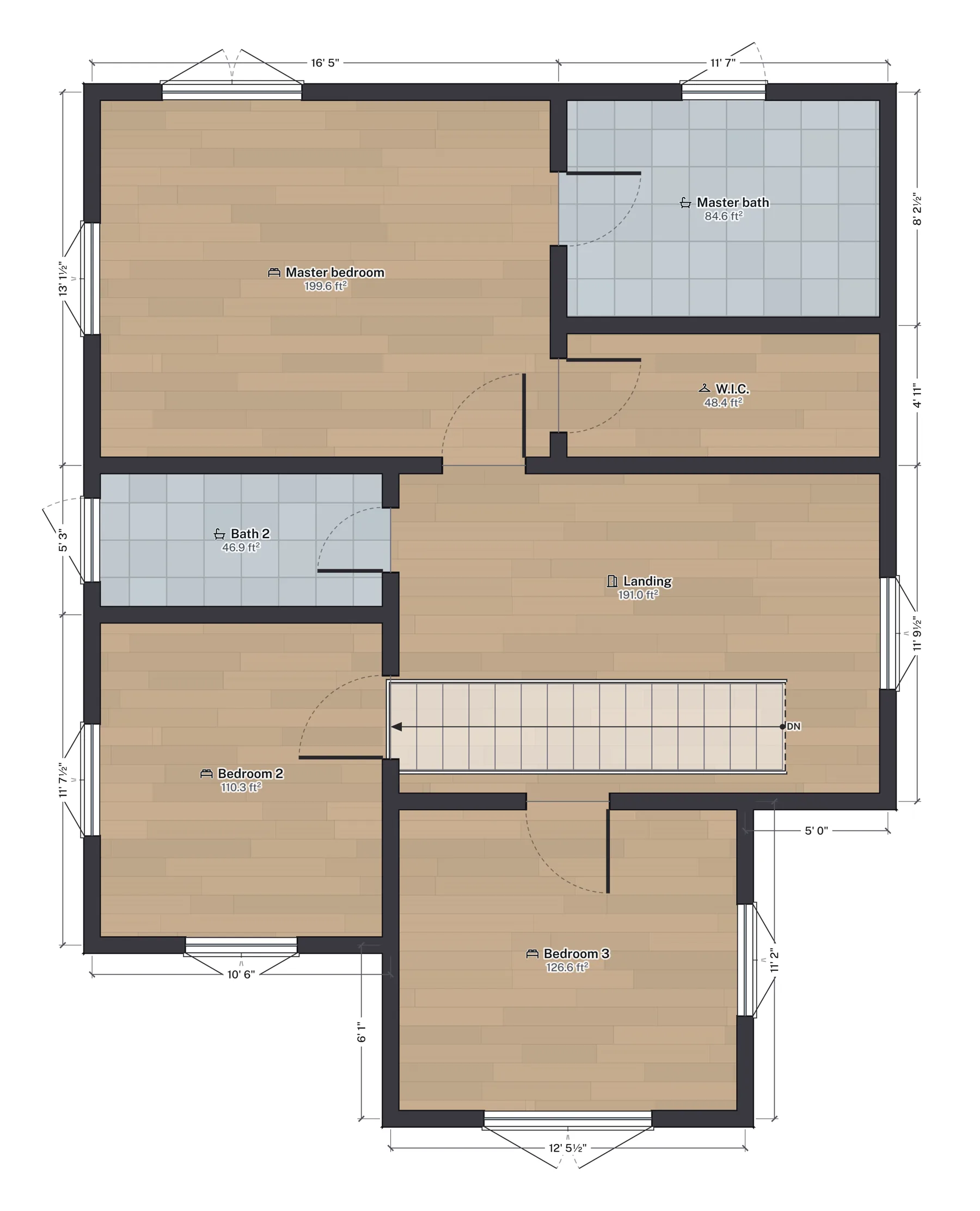 The Tranquil Abode floor plan